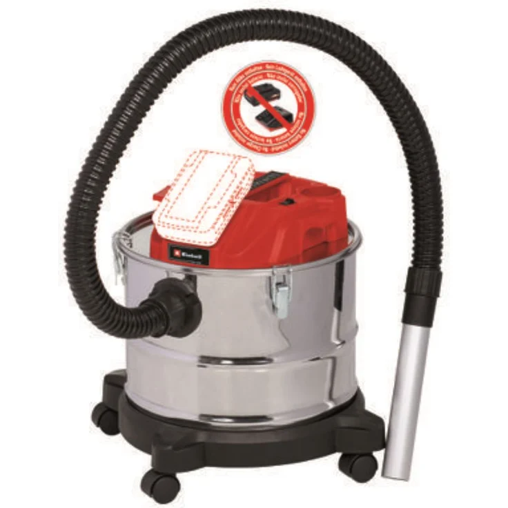 Einhell 18 V Akku-Aschesauger TE-AV 18/15 Li C Power X-Change, Solo-Gerät – Bild 1