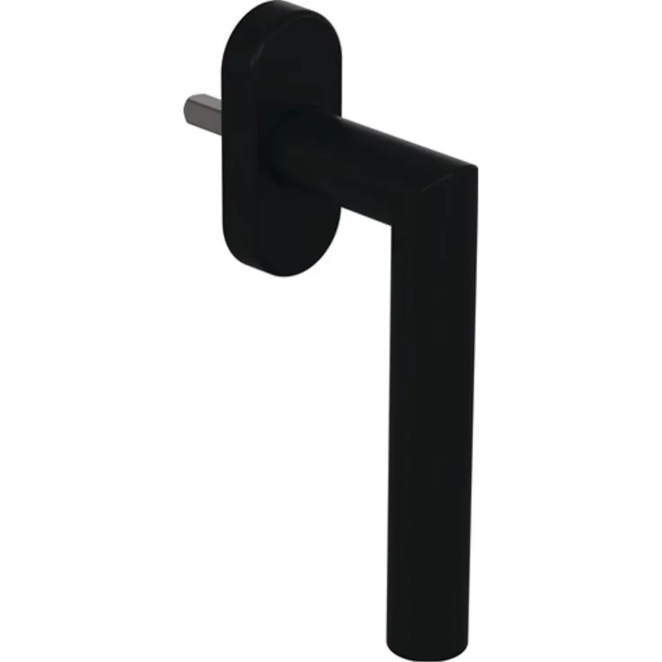 HEWI Fenstergriff 162PBFG.2 PA 90 tiefschwarz 40mm Stand.HEWI