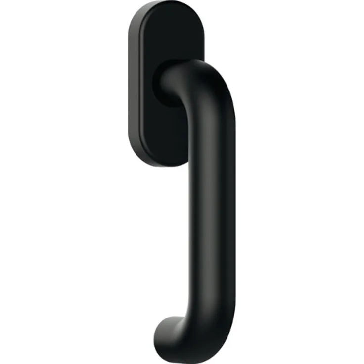 HEWI Fenstergriff 111PBFG PA 90 tiefschwarz 40mm Stand.HEWI