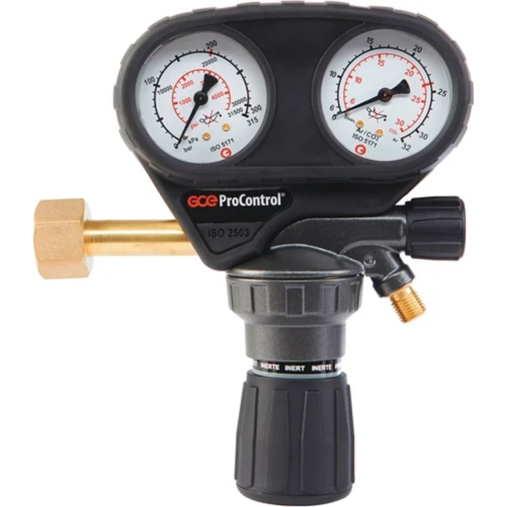 GCE Flaschendruckminderer ProControl Argon/CO2 200bar 1-stufig 30l/min GCE RHÖNA