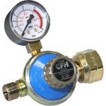 CFH Propanregler , mit Manometer, 1-4 bar stufenlos regelbar