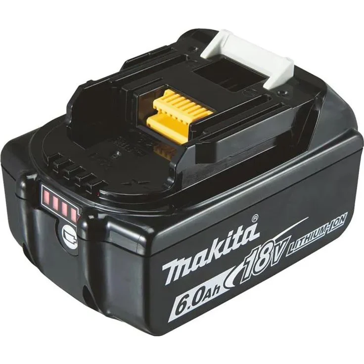 Makita BL1860B Akku Li-Ion 18V LXT 6 Ah 2 x Akku mit Ladestandsanzeige, ohne Ladegerät – Bild 4