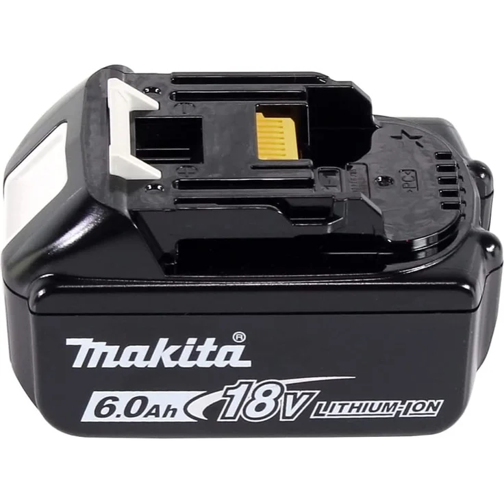 Makita BL1860B Akku Li-Ion 18V LXT 6 Ah 2 x Akku mit Ladestandsanzeige, ohne Ladegerät – Bild 3