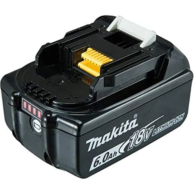 Makita BL1860B Akku-Set Li-Ion 18V LXT 6 Ah mit Ladestandsanzeige 1 Akku mit Ladegerät – Bild 5