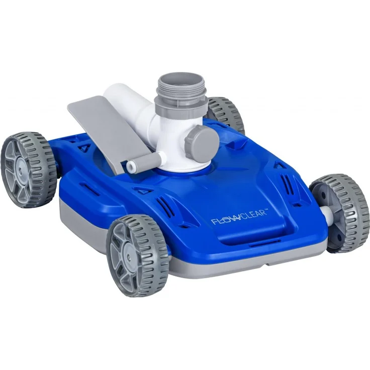 Bestway Flowclear Poolroboter AquaDrift 58665 für Pools bis 45 m², Poolboden, 12 m³/h Filterleistung, 7 m Schlauchlänge, 1,5 h Laufzeit, mit Tragegriff – Bild 1