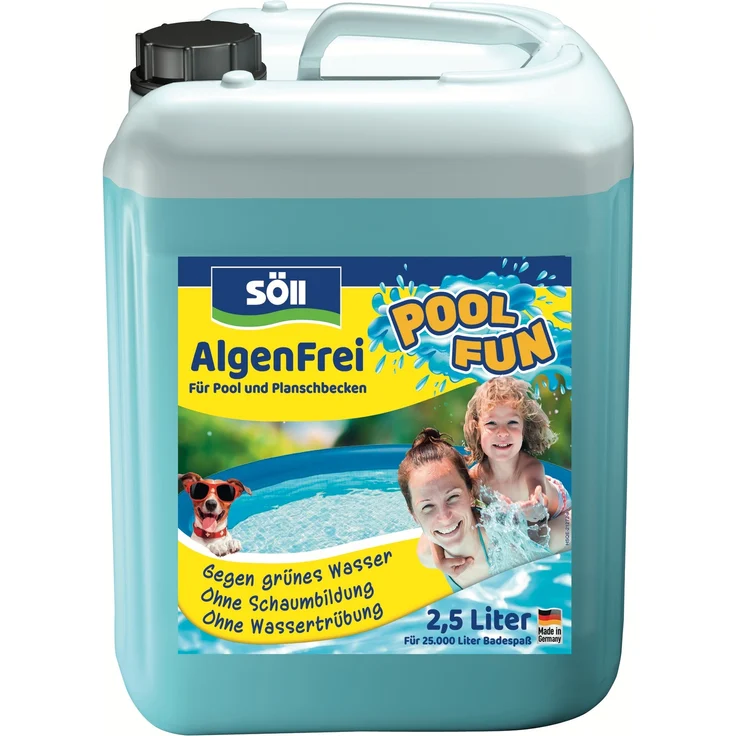 Söll Algenentferner Pool 2,5 Liter AlgenFrei für 25 Qbm – Bild 1
