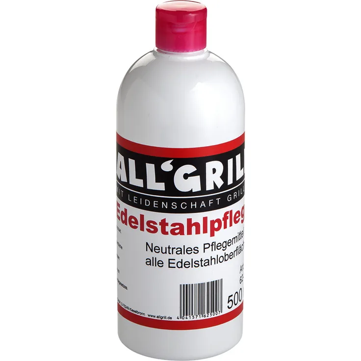 ALL'GRILL Edelstahlpflege 500ml PE-Flasche - Grillreiniger