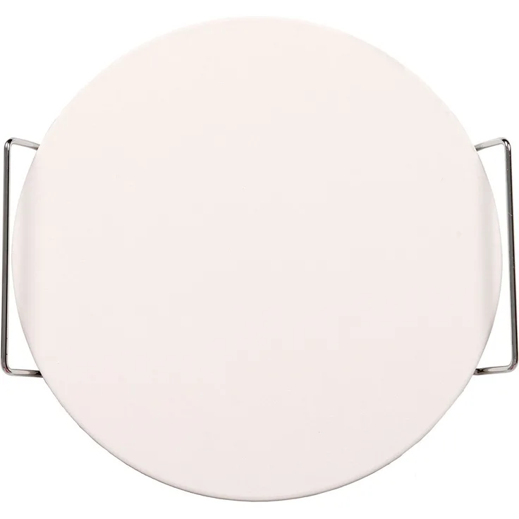 LEX Pizzastein Backstein ?33cm 11mm dick geeignet für Grill Backofen bis ca. 800 C°