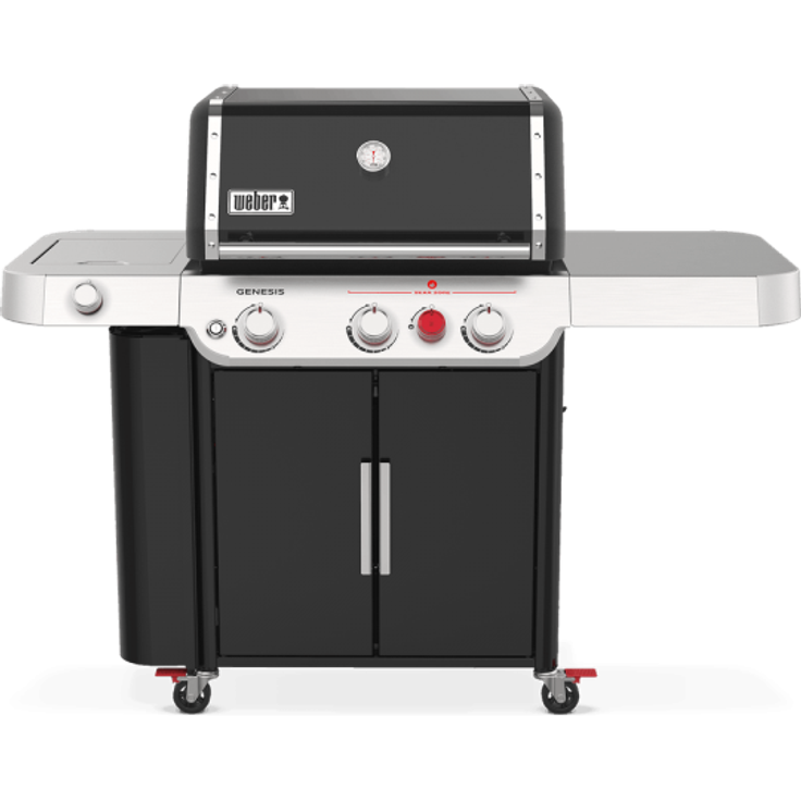Weber Genesis II E-335 GBS Black (Modell 2022) (35410079) Gasgrill Leistung Hauptbrenner 11430 W Seitenbrenner 3500 W