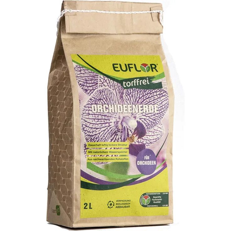 EUFLOR Orchideenerde 2 Liter im Papierbeutel