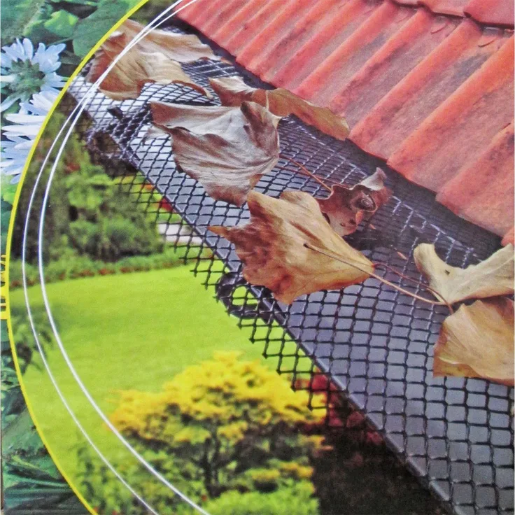 Lifetime Garden Dachrinnen-Schutzgitter 6 m x 17,5 cm
