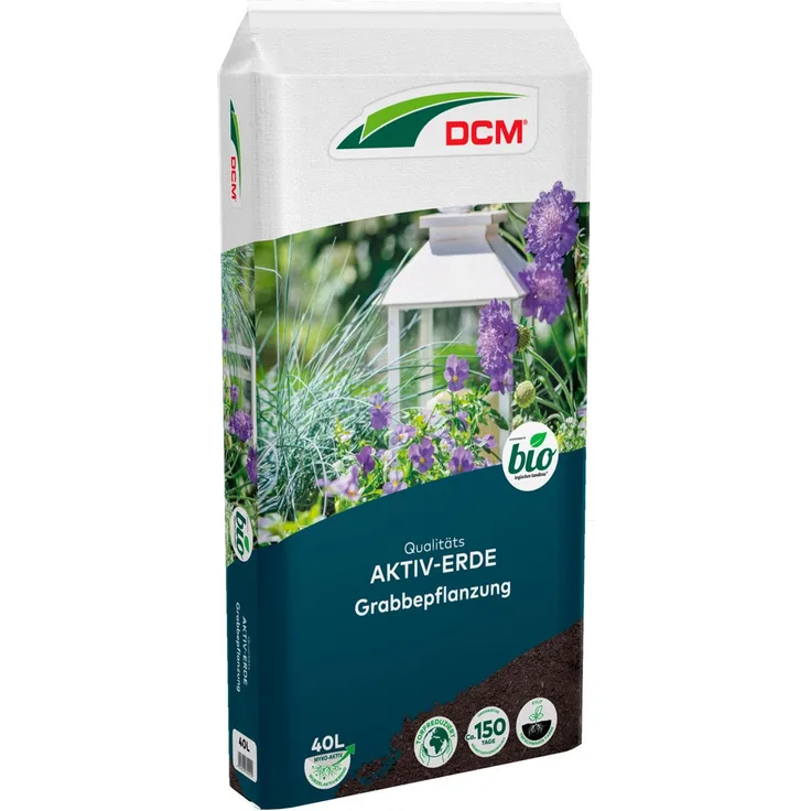 DCM-Cuxin Qualitäts Aktiv-Erde Grabbepflanzung, 40 Liter