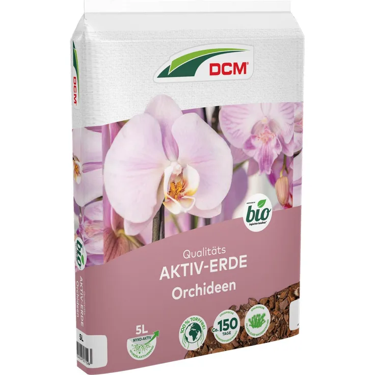 DCM-Cuxin Qualitäts Aktiv-Erde Orchideen, 5 Liter