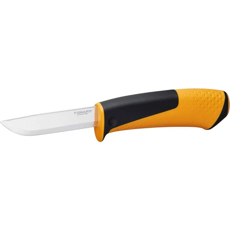 Fiskars 1023618 Universalmesser mit Schleifstein