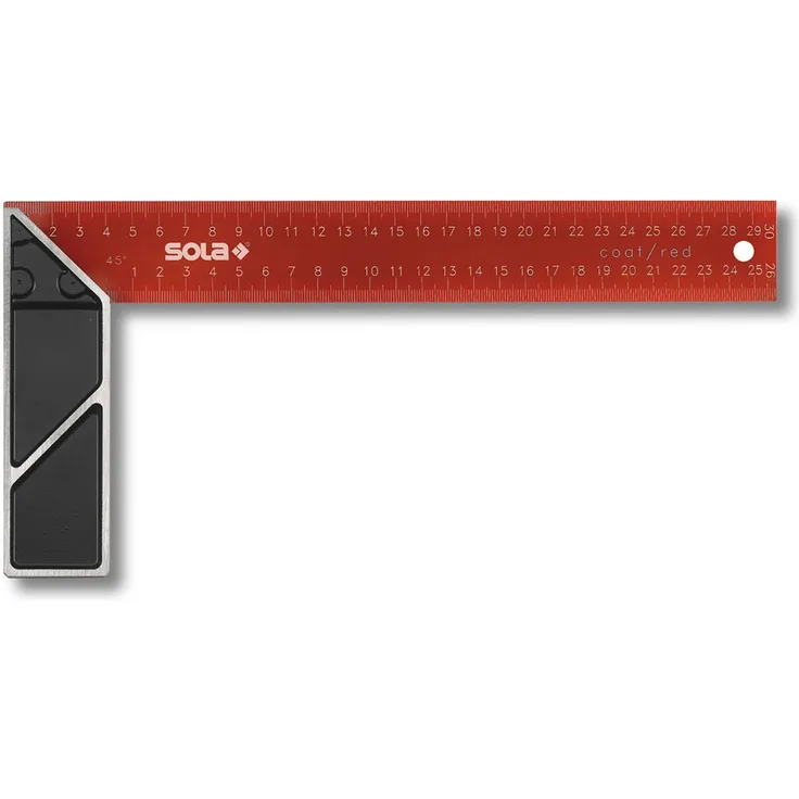 SOLA Schreinerwinkel rot beschichtet SRC 500