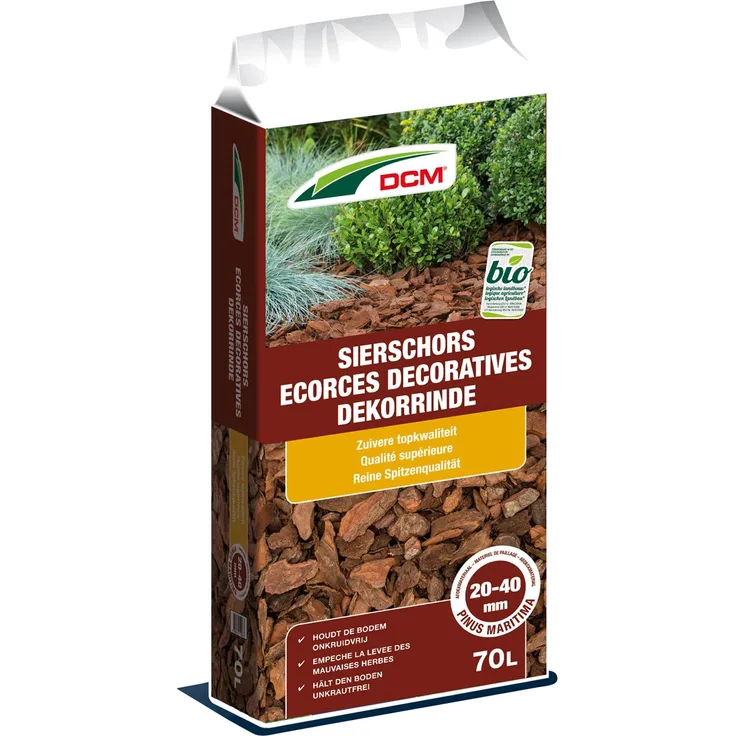 DCM-Cuxin Pinien-Dekorrinde 20-40 mm, 70 Liter