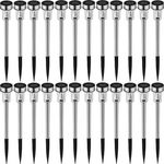 24 LED Solarlampen