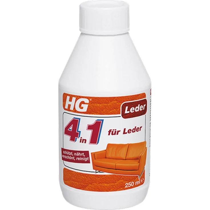 HG 4 in 1 für Leder 250 ml – Bild 1