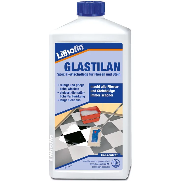 Lithofin Glastilan Spezial-Wischpflege für Fliesen & Stein 1 Liter