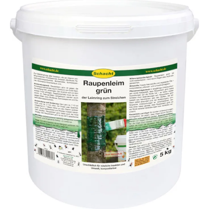 Schacht Raupenleim grün 5 kg