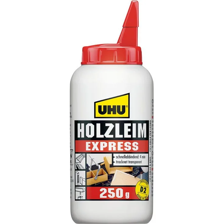 UHU Holzleim Express Flasche 250g Kaltleim Weißleim ohne lösungsmittel 48585 - Preisvergleich