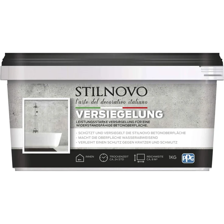 STILNOVO Beton Versiegelung, 1 kg - Preisvergleich – Bild 1