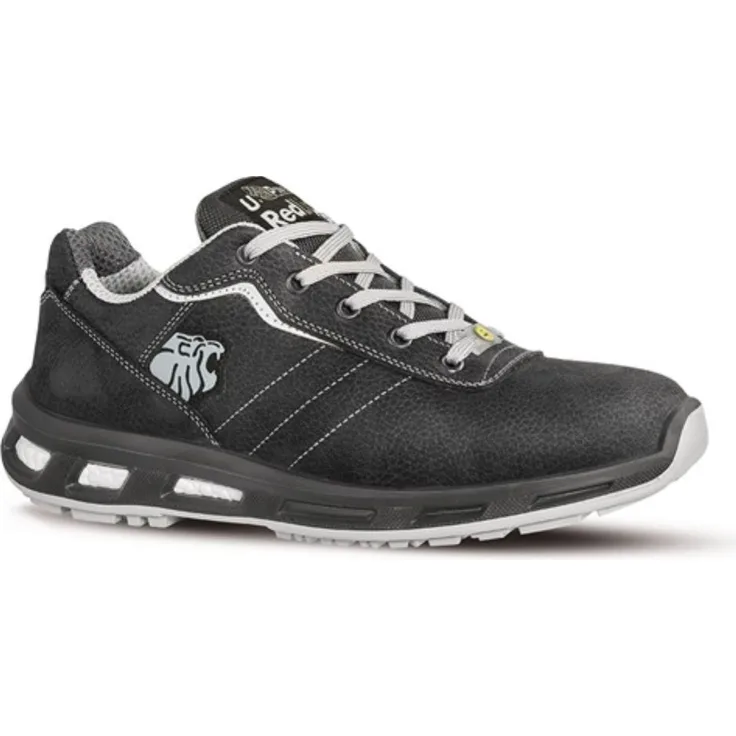 Sicherheitsschuh Club Gr.45 schwarz Leder S3 SRC ESD EN20345 U-Power