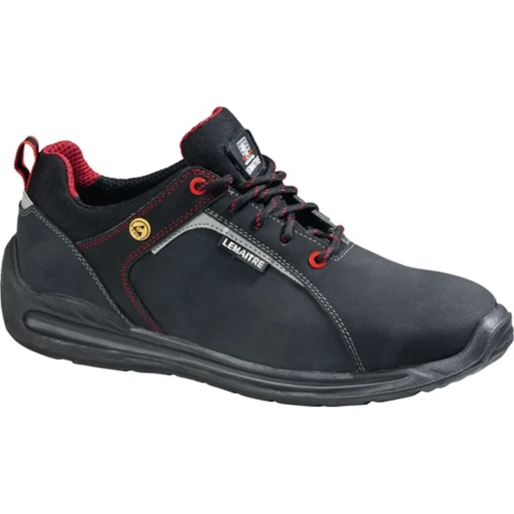 Sicherheitsschuh Super X Low Gr.44 schwarz S3 SRC ESD EN20345 Leder LEMAITRE - Preisvergleich – Bild 1