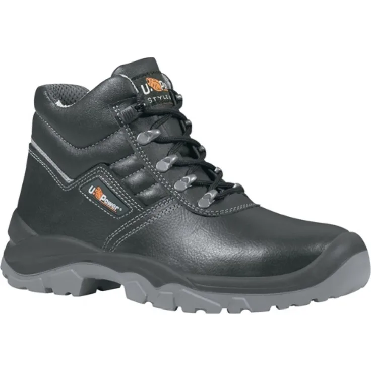 Sicherheitsstiefel Reptile Gr. 40 schwarz Leder S3SRC RS EN20345