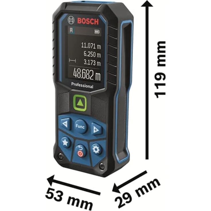 Bosch Professional Laser-Entfernungsmesser GLM 50-25 G Professional mit Schutzzubehör – Bild 2