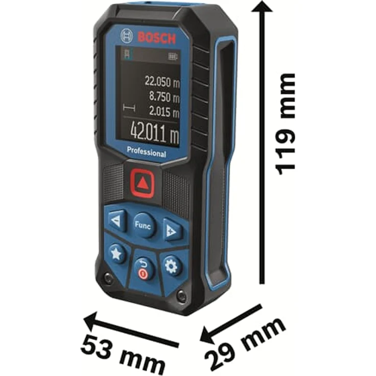 Bosch Professional Laser-Entfernungsmesser GLM 50-22 Professional mit Schutzzubehör – Bild 2