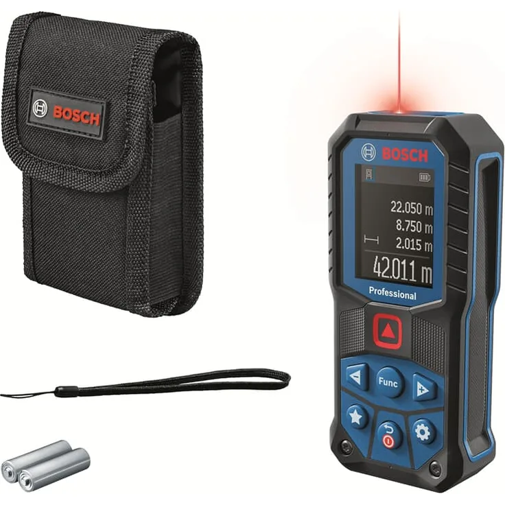 Bosch Professional Laser-Entfernungsmesser GLM 50-22 Professional mit Schutzzubehör