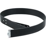 FHB Lederkoppel DIETMAR 85000 schwarz Rindleder Zunft Koppel Gürtel Zunftgürtel, Farbe: 20 schwarz, Größe: 115