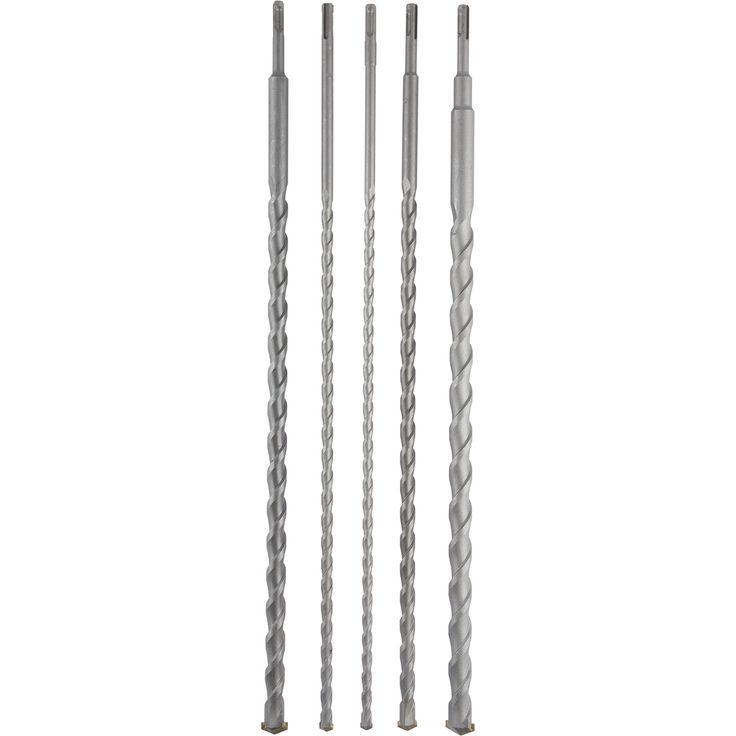 toom Mauerdurchbruch-Bohrer-Set Ø 10-25 x 600 mm 5-teilig