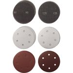 Einhell Schleifpapier-Set Ø 22,5 cm 15-teilig