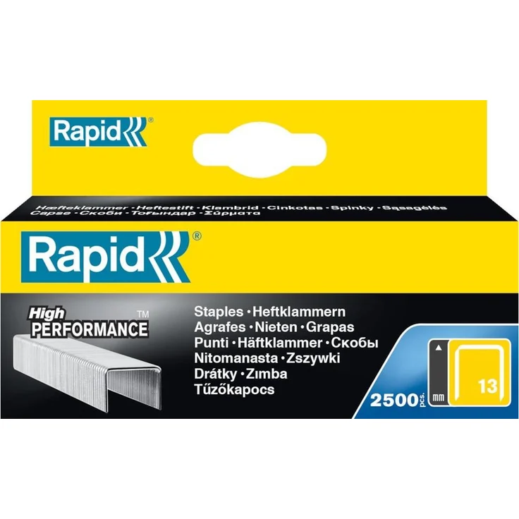 Rapid Rapid Heftklammer Industriequalität 13/06 a 2500 (Heftklammern) – Bild 1