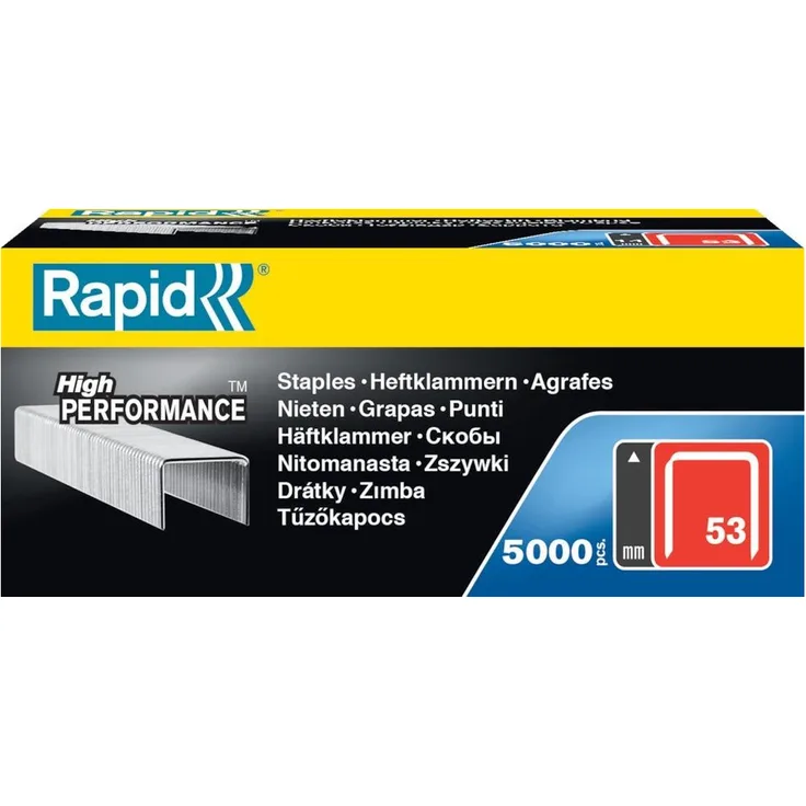 Rapid Rapid Heftklammer Rapid 53/14 a 5000 (Heftklammern Feindrahtklammern)