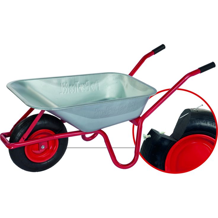 Pro-bau-tec Garten- und Bauschubkarre 85 l