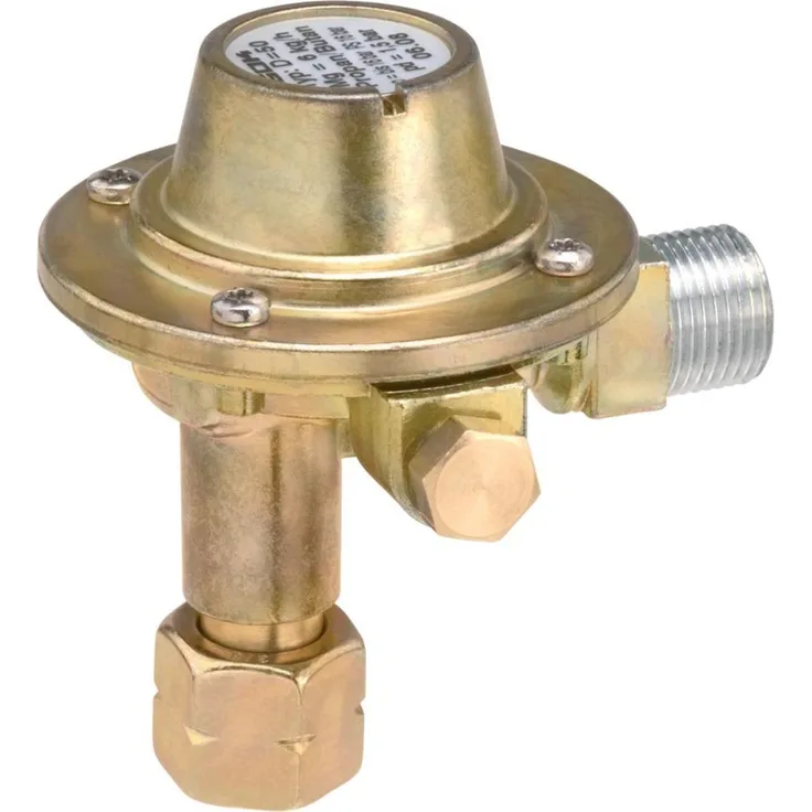 GOK Kleinstflaschen-Regler Eckform Gas D50 6 kg/h 1,5 bar (und Zubehör)