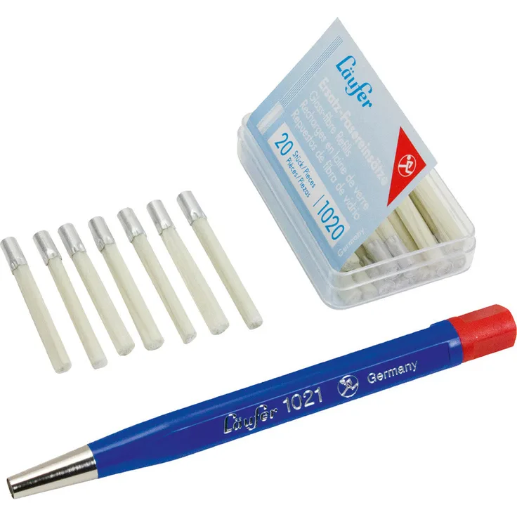 Läufer Ersatzspitzen, für Glasradierstift 1021 742653 (1F020) (Pack à 20 Stück) (PACK à 20 STÜCK)