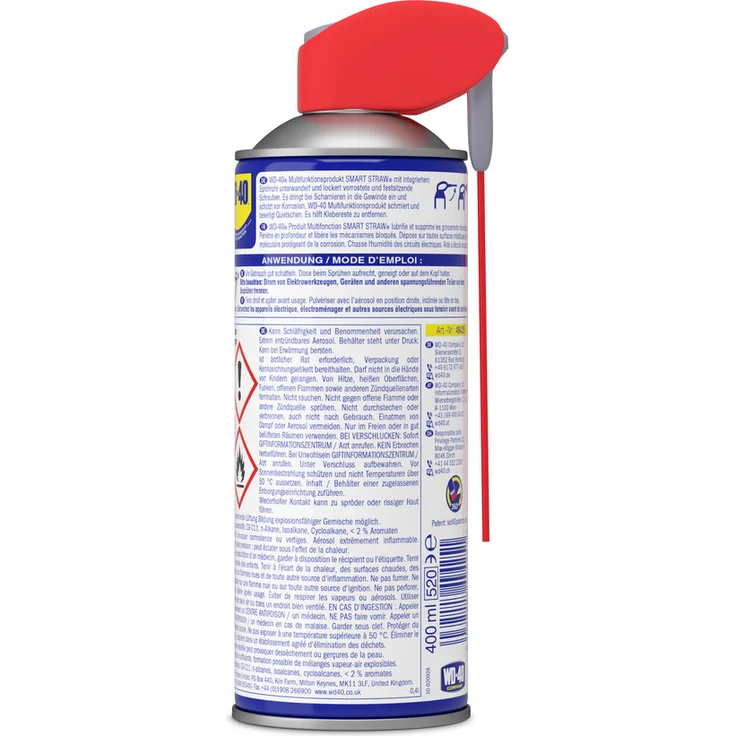 WD-40 Multifunktionsprodukt, 400 ml, Smart Straw - Preisvergleich – Bild 3