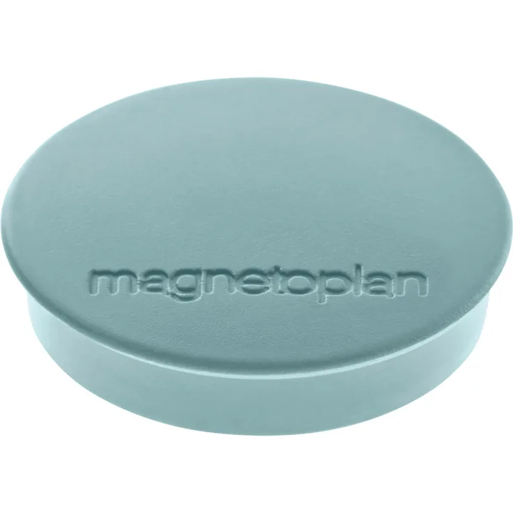 Magnetoplan Magnet D30 mm VE10 Haftkraft 700 g blau 1664203 (Magnetwandleisten)