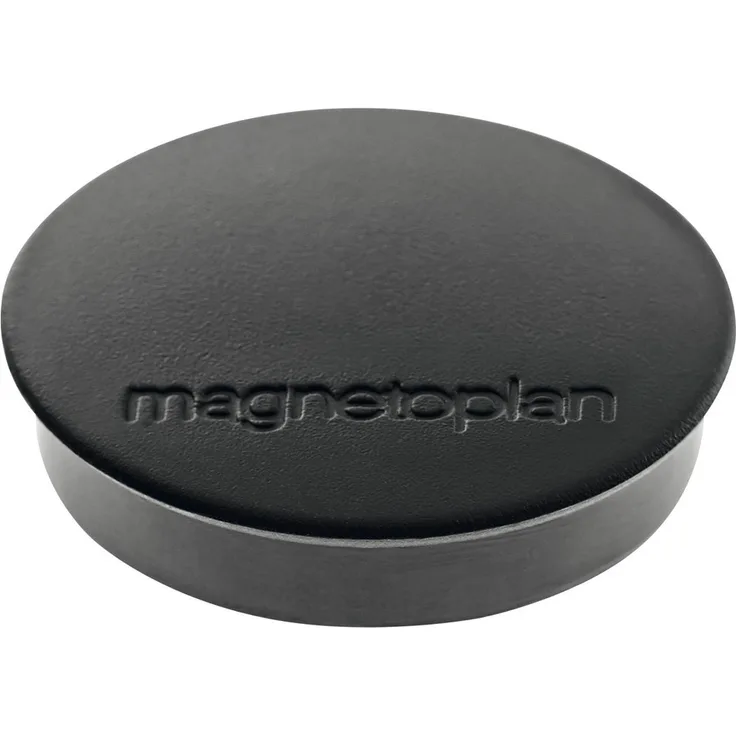 Magnetoplan Magnet D30 mm VE10 Haftkraft 700 g schwarz 1664212 Ø: 30 mm