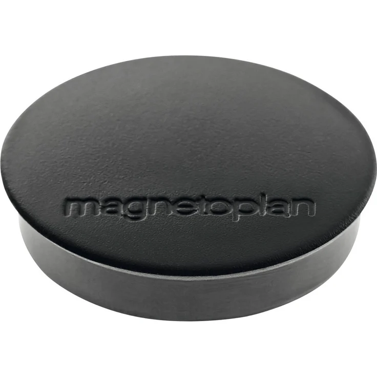 Magnetoplan Magnet D30 mm VE10 Haftkraft 700 g schwarz 1664212 Ø: 30 mm – Bild 1