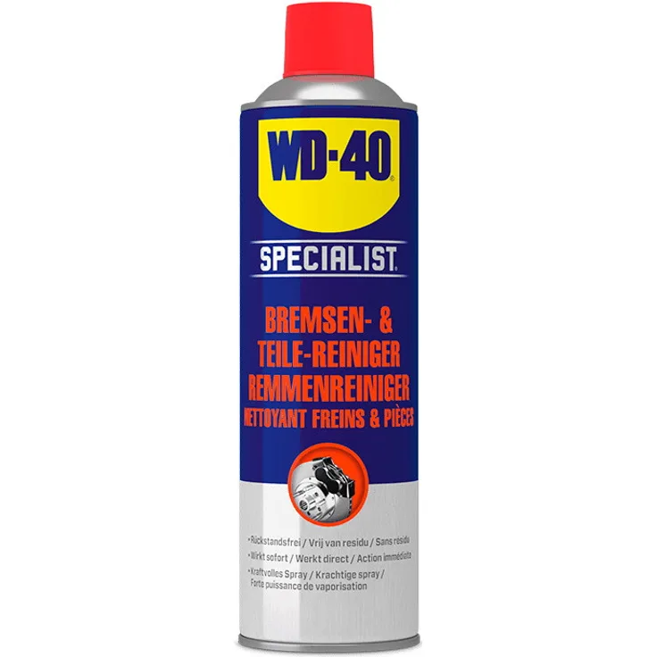 WD-40 WD40 SPECIALIST Bremsenreiniger Teilereiniger - 49975/NBA -500ml Sprühdose