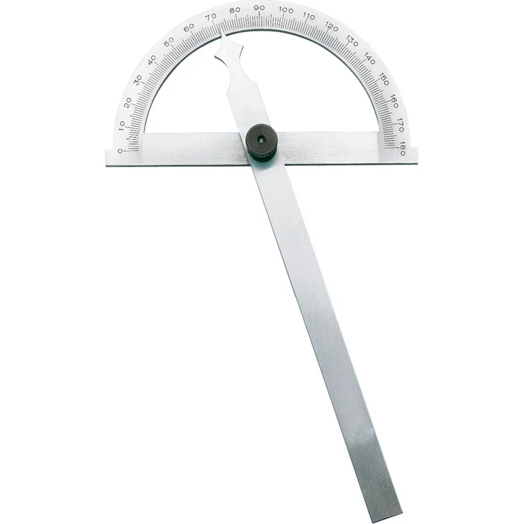 Dönges Gradmesser, Meßbereich 0-180 °, Größe 80 x 120 mm