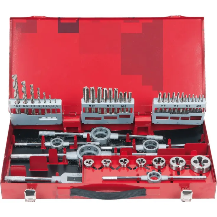 KS Tools HSS Gewindeschneidwerkzeug-Satz. 44-tlg. 331.0644