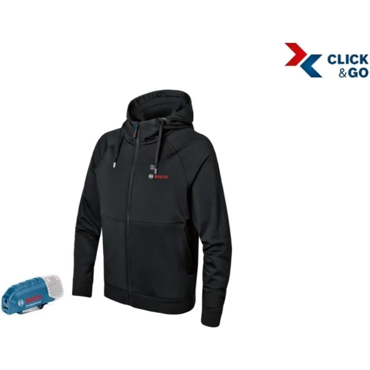 Beheizbarer Hoodie GHH 12+18V XA Professional Gr.S, Solo mit Akkuadapter – Bild 1