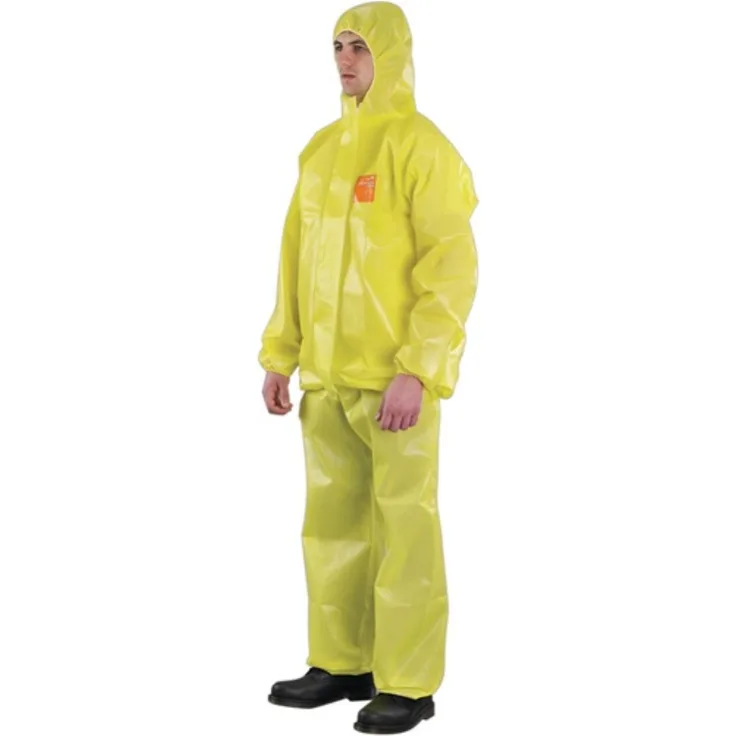 Schutzoverall AlphaTec 3000 Gr.L gelb PSA III MICROCHEM