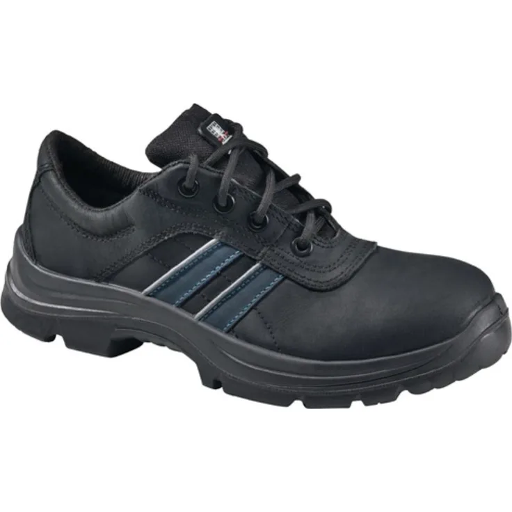 Sicherheitsschuh Andy Low L Gr.40 schwarz m.blauenBesätzen S3 SRC EN20345